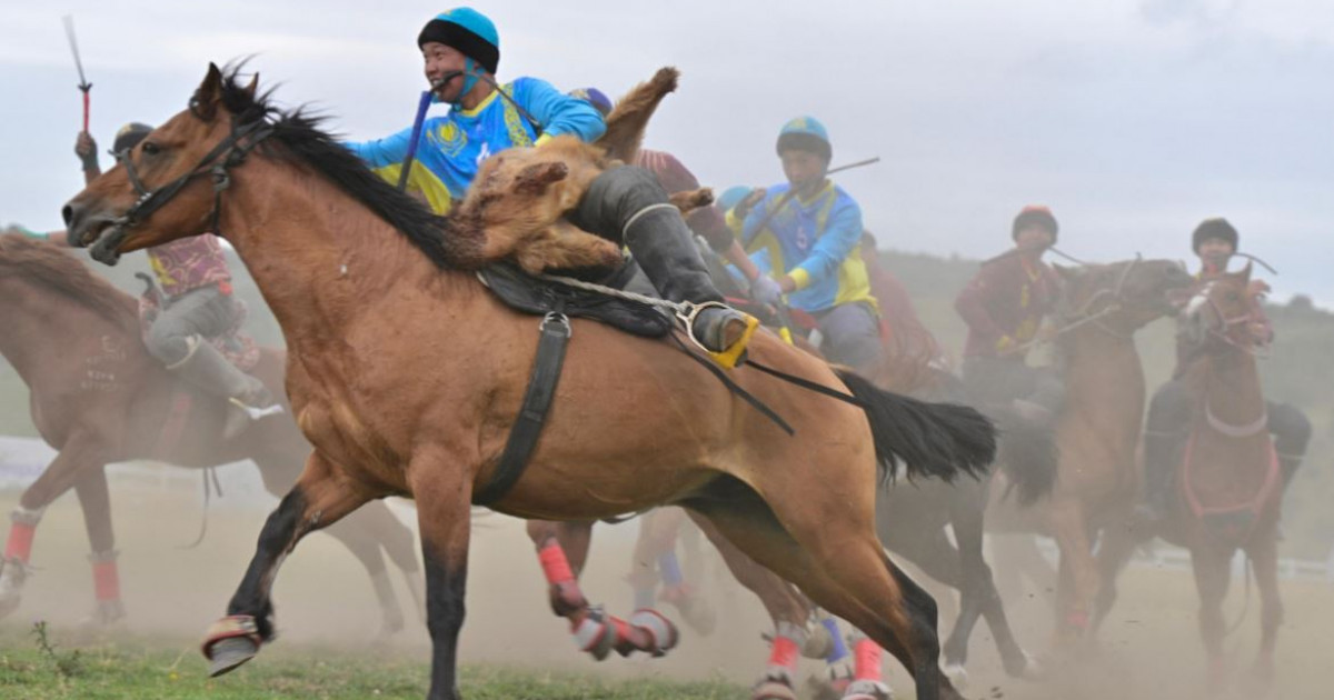 Көкпардан чемпионат өтіп жатыр