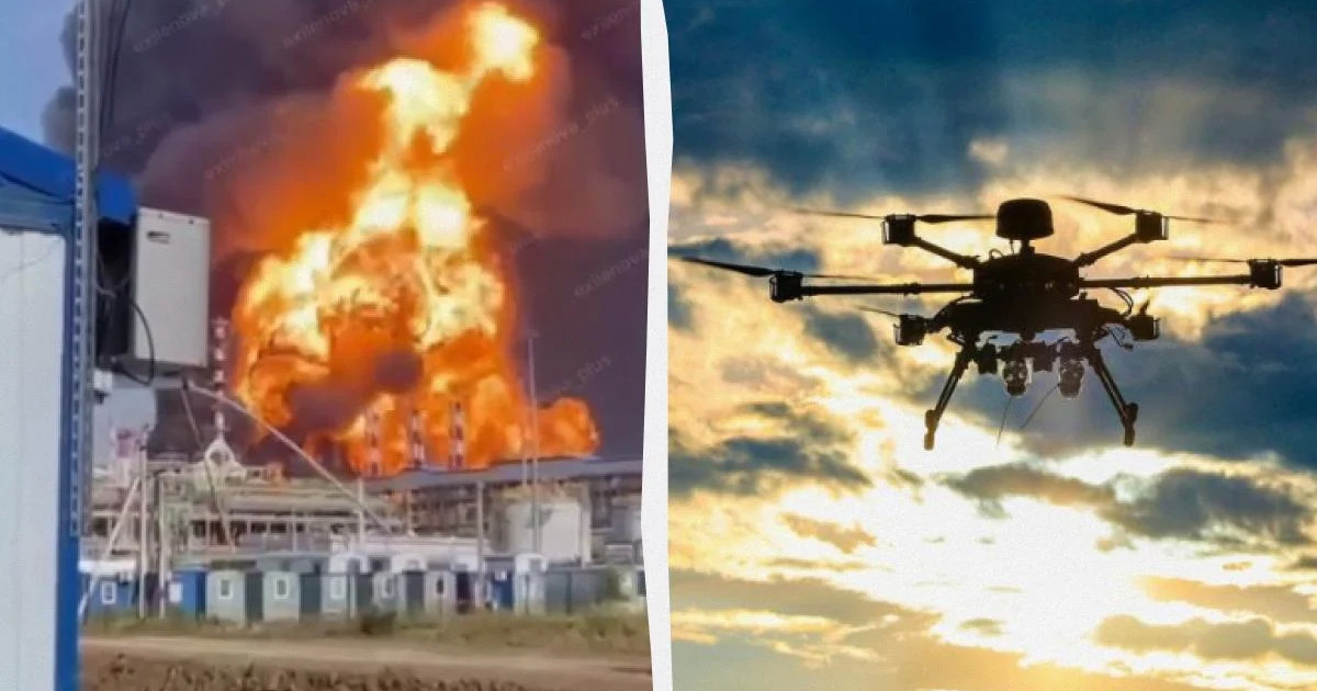 Осы апта ішінде Украина дрондары Ресейдің төрт мұнай нысанын істен шығарды