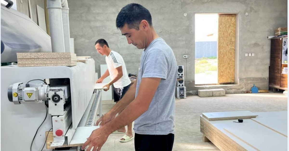 Үй жиһазын жасайтын цех ашылды