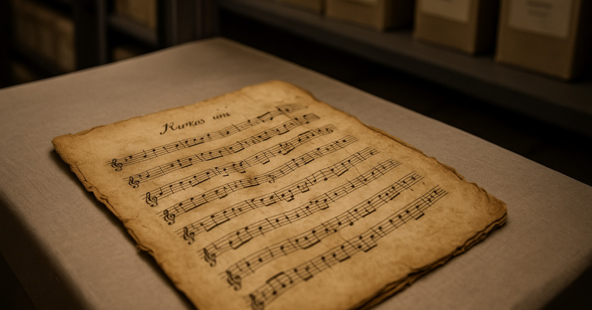 1816 жылы нотаға жазылған қазақ әні жайлы не білесіз?