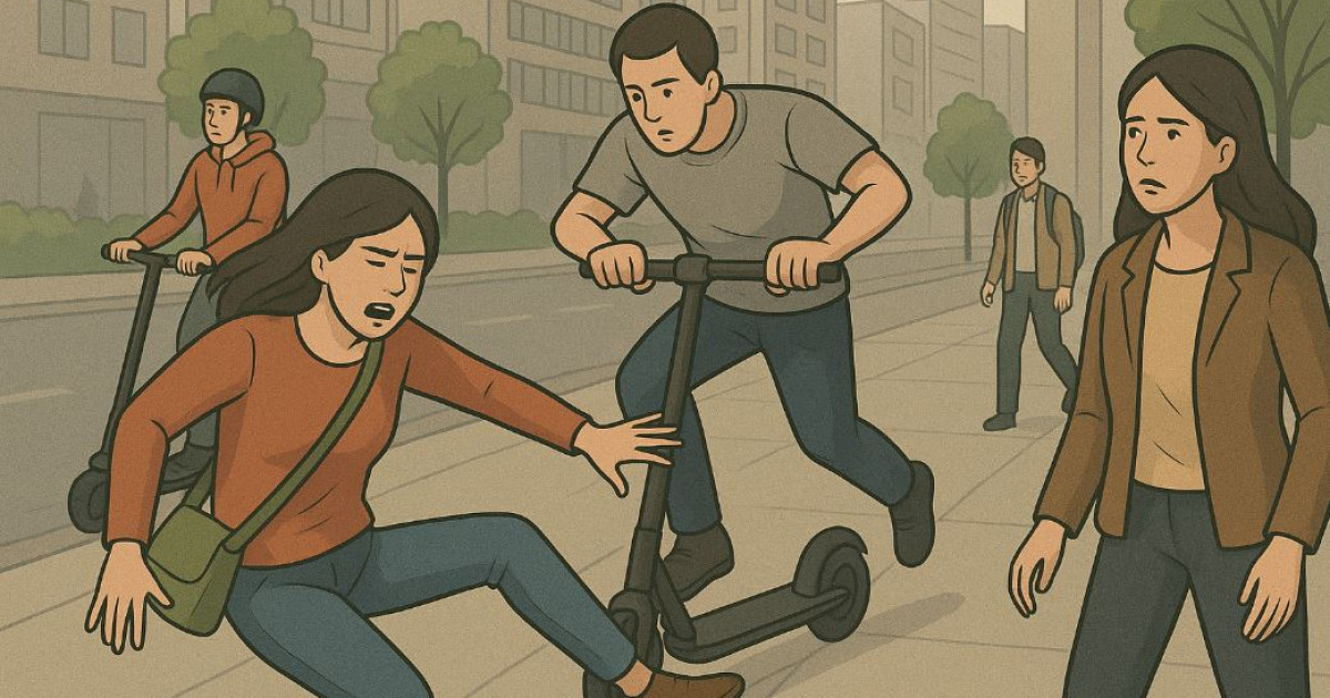 Алматыдағы самокат дауы