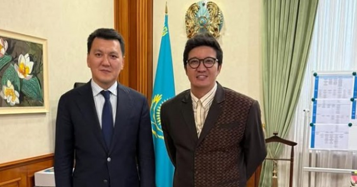 Айқын Төлепберген Ақордаға барды