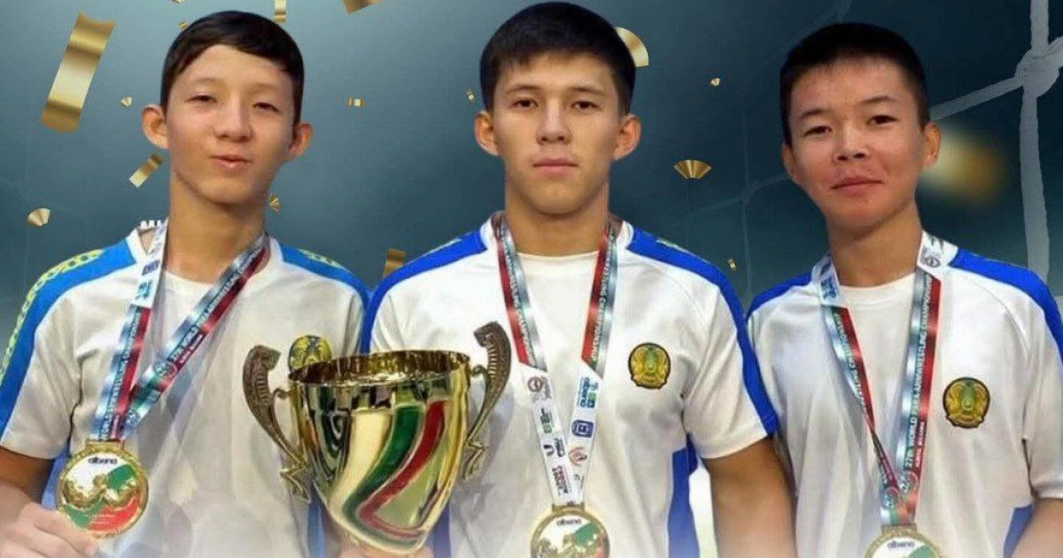 Бір әулеттен шыққан үш ұл да әлем чемпионы болды