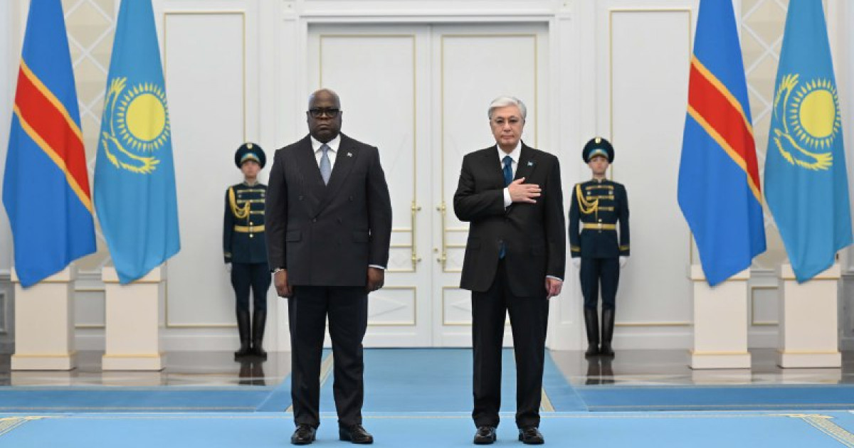 Қазақстан мен Конго Демократиялық Республикасының президенттері келіссөз жүргізді