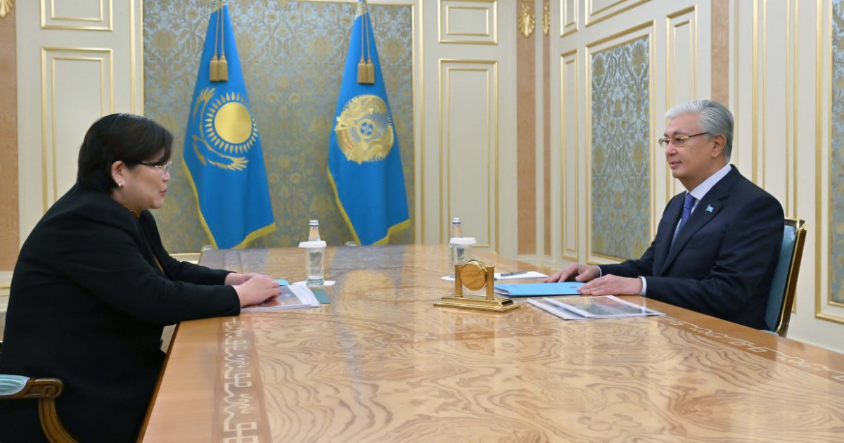 Конституциялық сот төрағасы Эльвира Азимова Президенттің қабылдауында болды