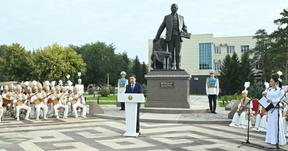 Мәжіліс Төрағасы Міржақып Дулатұлы ескерткішінің ашылуына орай Президенттің құттықтауын жеткізді