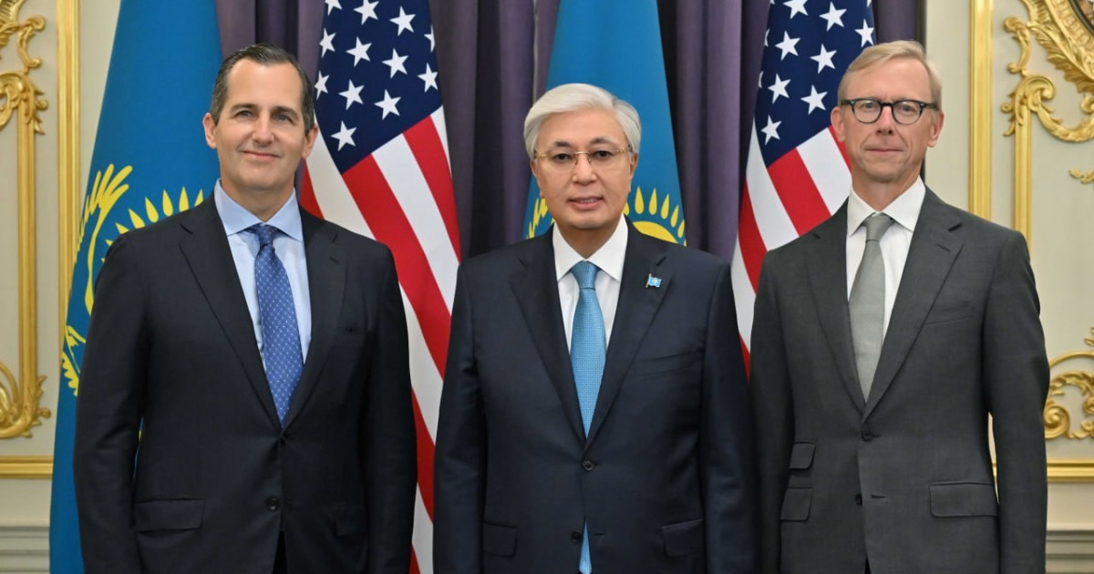 Мемлекет басшысы Cerberus Capital Management компаниясының бас атқарушы директоры Фрэнк Бруноны қабылдады