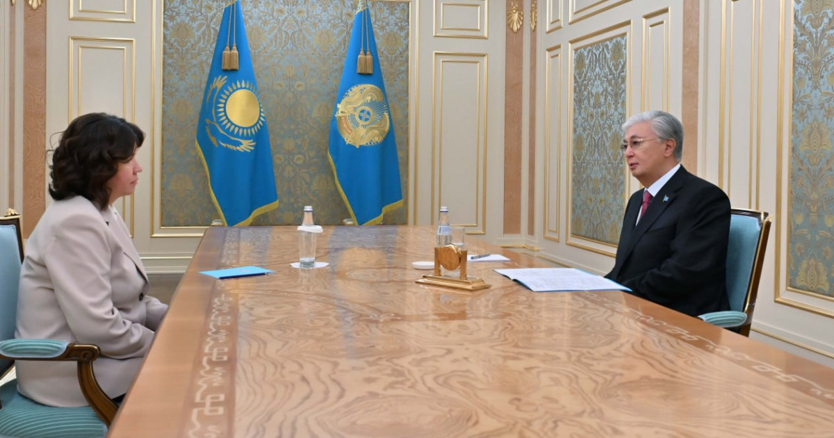 Мемлекет басшысы Оқу-ағарту министрі Жұлдыз Сүлейменованы қабылдады
