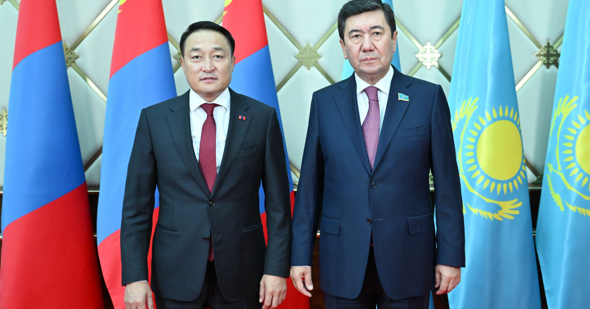 Моңғолияның Ұлы Мемлекеттік Хуралының төрағасы Қазақстанға ресми сапармен келді