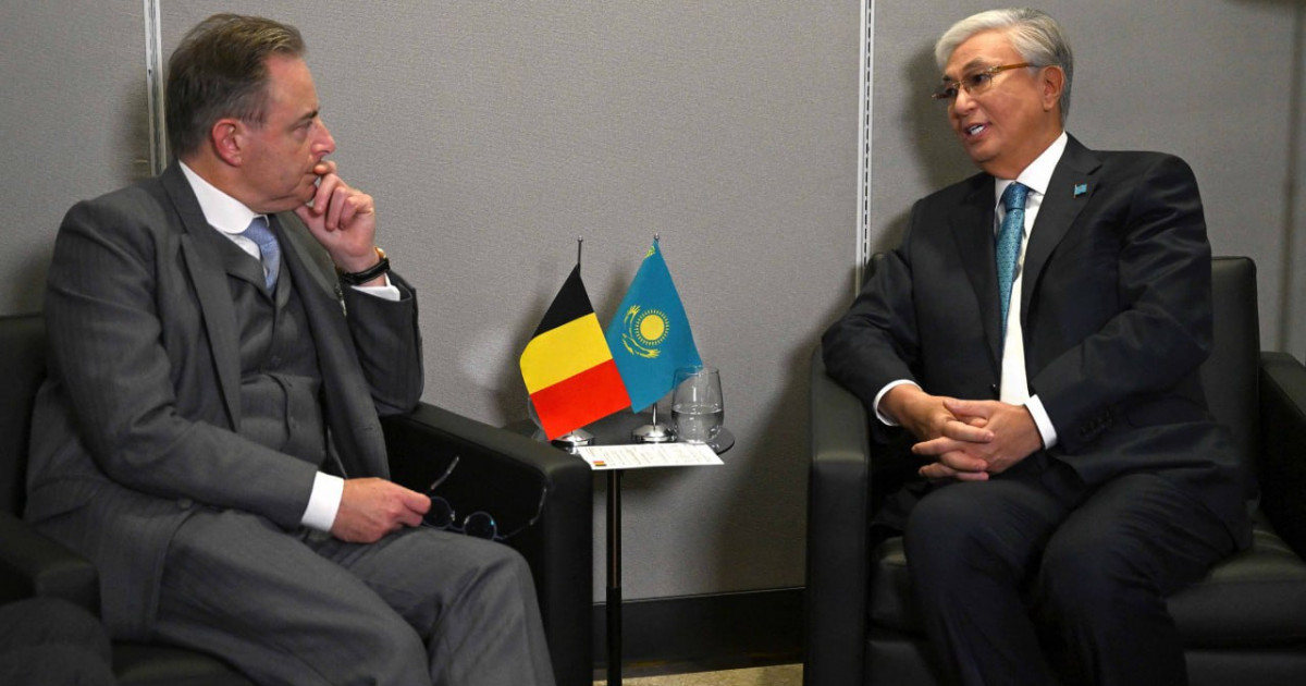 Президент Бельгия премьер-министрі Барт де Вевермен кездесті