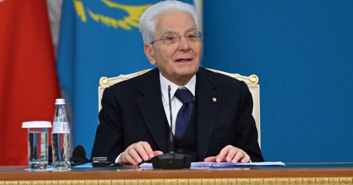 Серджо Маттарелла Италия мен Қазақстанның арасындағы берік достықты бекемдей түсу үшін Астанаға арнайы келгенін атап өтті