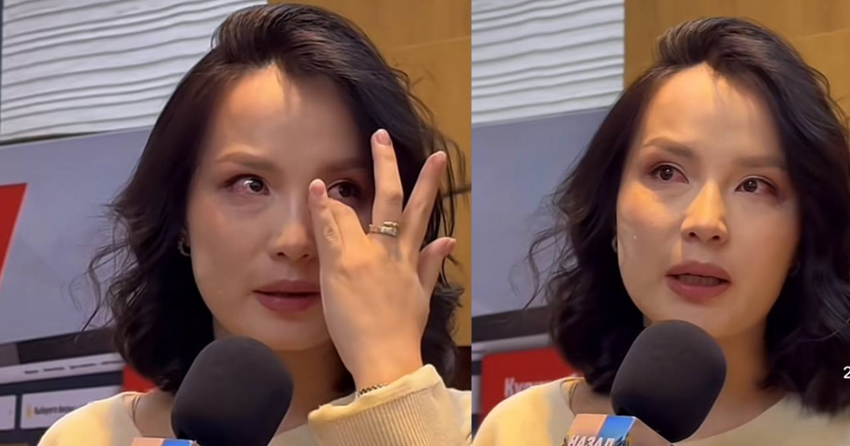 «Бұл да балаларды әкеден айырды»: Жұлдыз Өмірғали көз жасына ерік берді