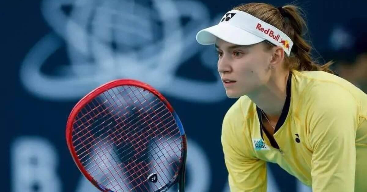 Елена Рыбакина WTA 1000 турнирінде жеңіске жетті