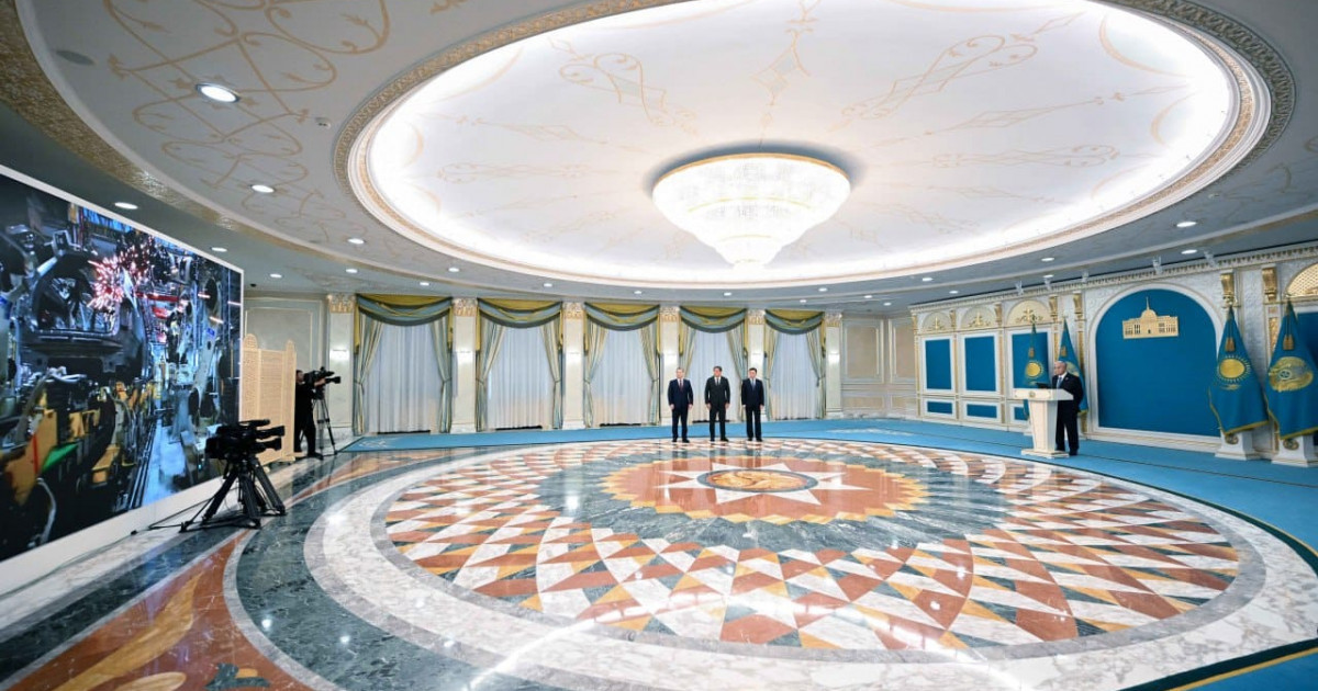 Мемлекет басшысы KIA Qazaqstan автомобиль зауытын іске қосты