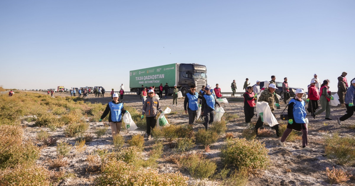 «Taza Qazaqstan» road-эстафетаға 3 000-ға жуық белсенді қатысты