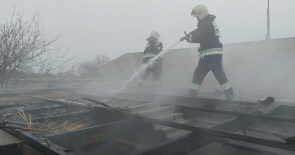 Атырау облысында үй өртенді