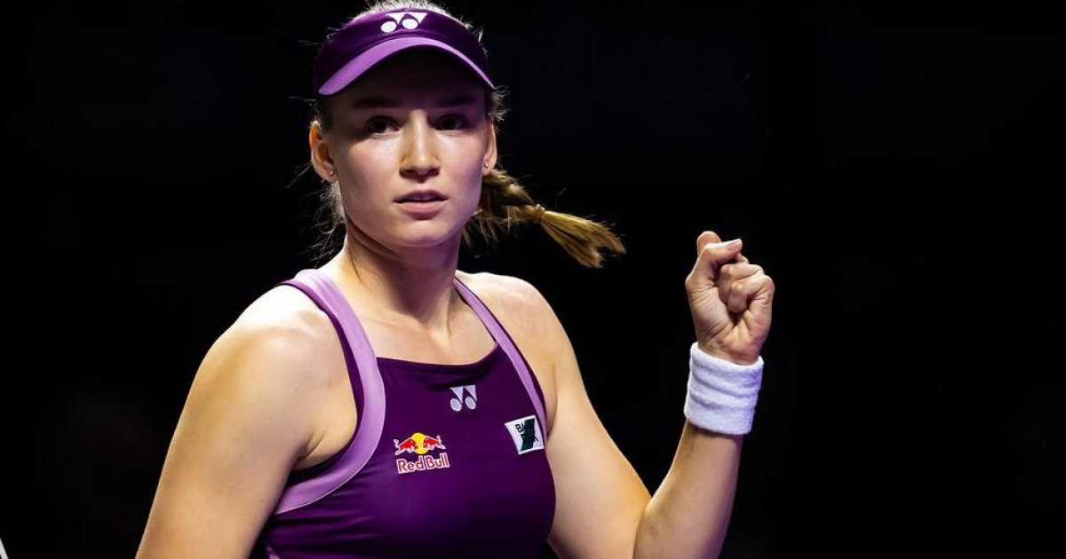 Елена Рыбакина WTA қорытынды турнирінің чемпионы атанды
