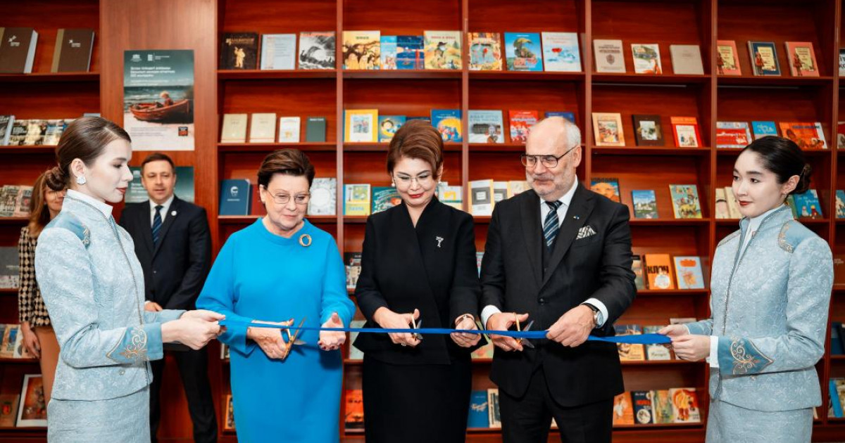 Қазақстанның Ұлттық академиялық кітапханасында эстон әдебиеті бұрышы ашылды