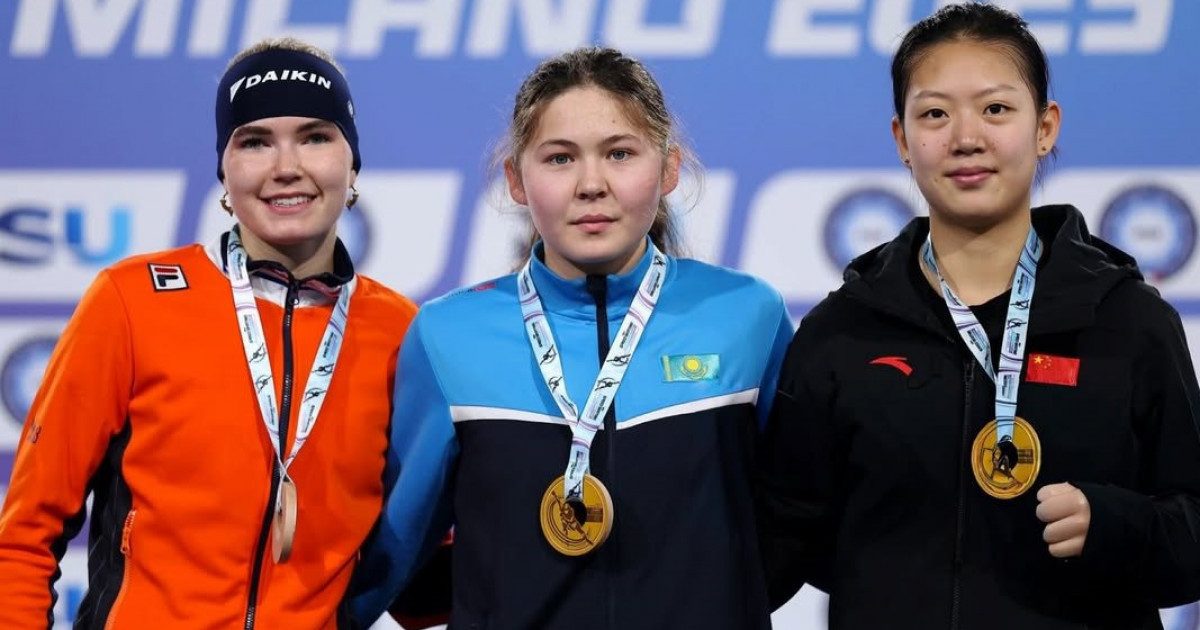 Кристина Шумекова тағы да бірінші орын алды – Миландағы көрсеткіші үш алтынға жетті