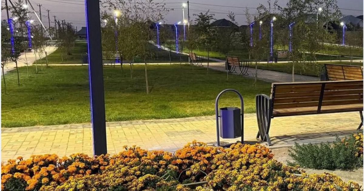 Шымкентте гүлзарлар көбейді