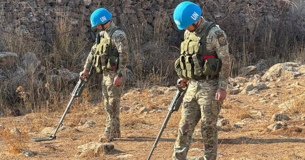 Қазақстандық бітімгерлер Голан жоталарында мыңнан астам қауіпті затты жойды