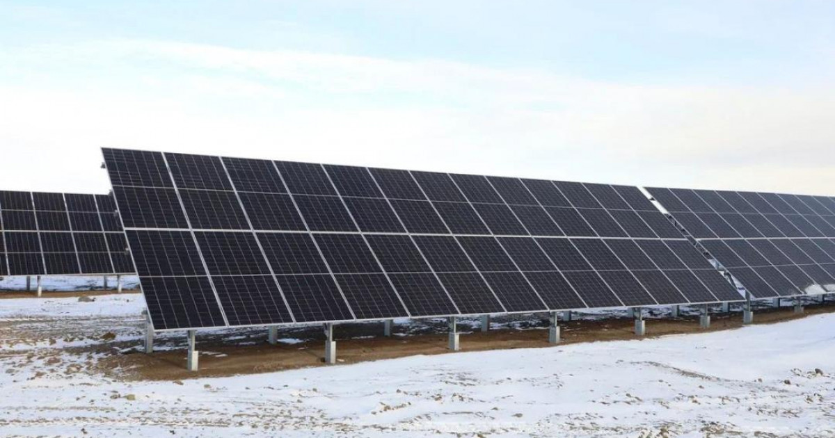 Қостанайда күн электр стансасы іске қосылды
