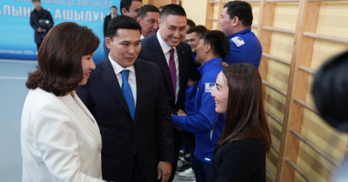 «Келешек мектебінде» алғашқы мамандандырылған дзюдо спортзалы ашылды