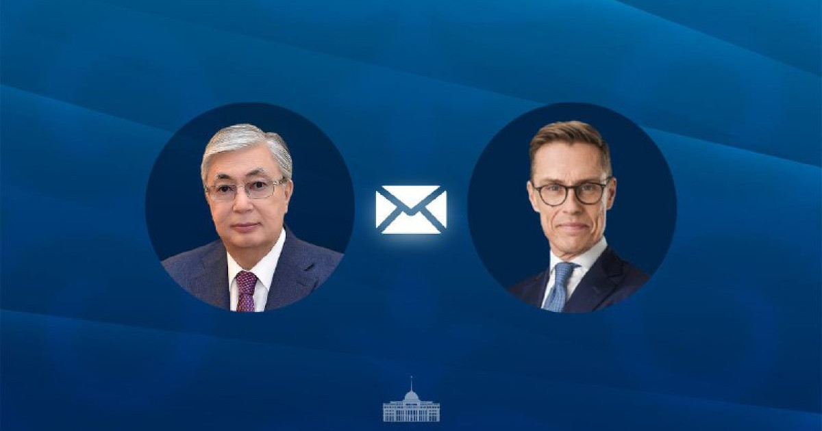 Мемлекет басшысы Финляндия президентін  құттықтады