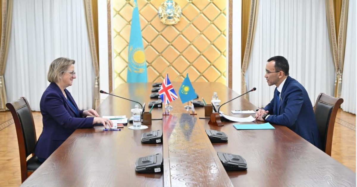 Сенат Төрағасы Ұлыбритания елшісімен кездесті