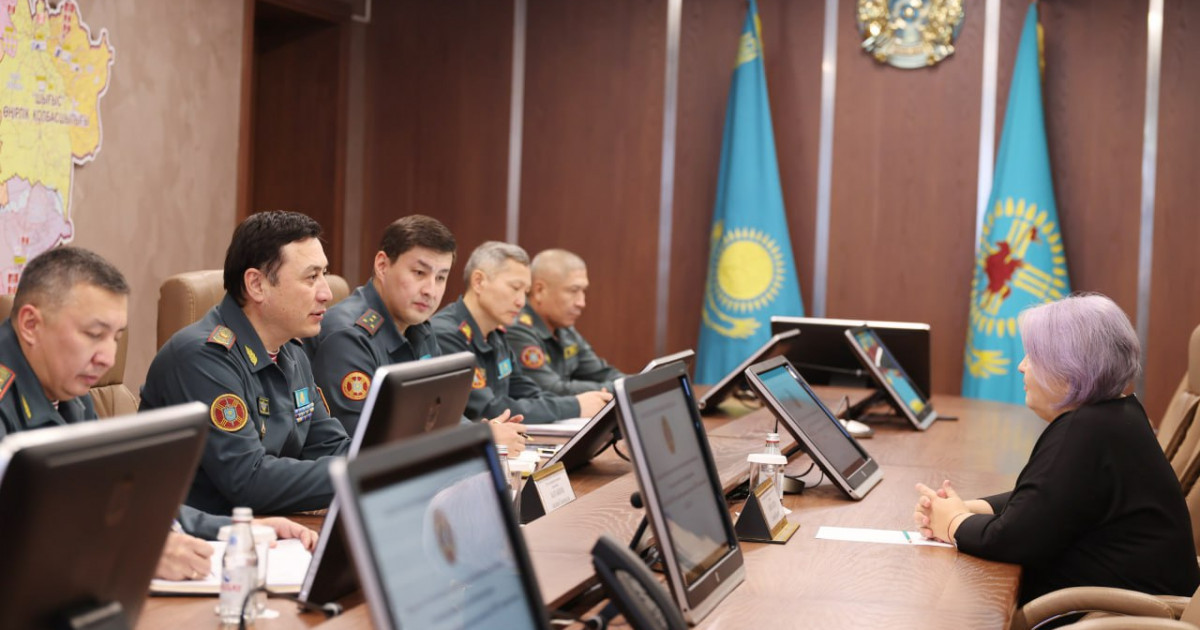 Ұлттық ұланның  Бас қолбасшылығында сарбаздардың қызмет жағдайларын қамтамасыз ету мәселелері талқыланды