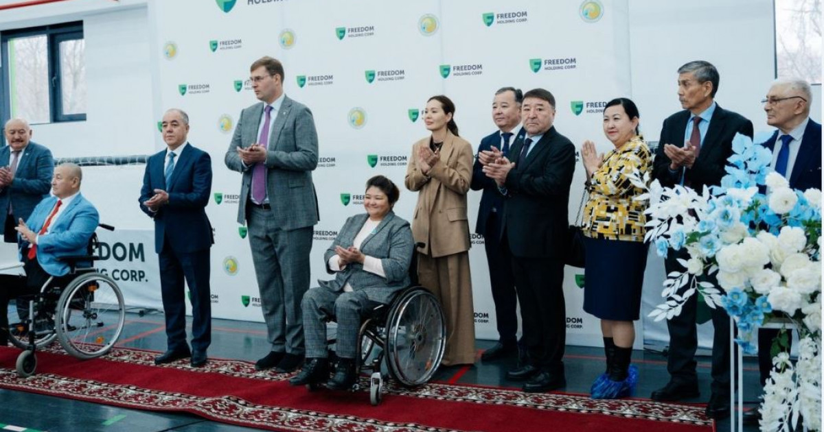 Жаңа спорт кешені салынды