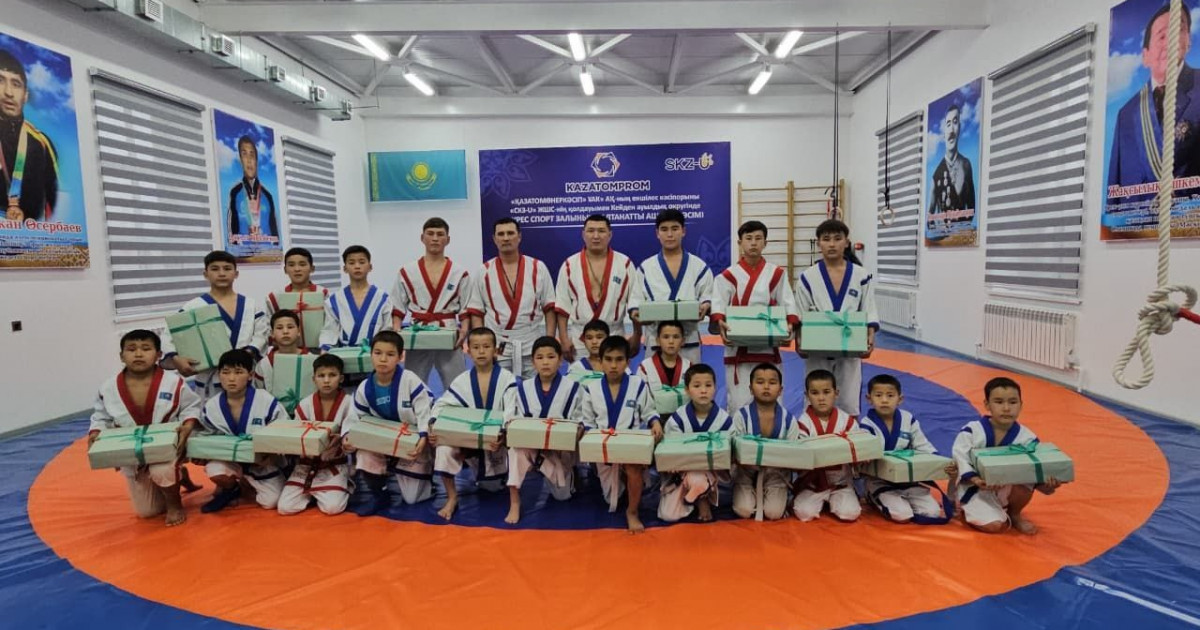 Жұмысшы мамандықтары жылы аясында Жаңақорғанда спорт кешендері пайдалануға берілді