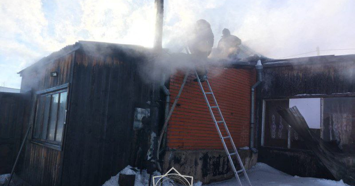 «15 минут ішінде...»: Көкшетауда өрт дер кезінде сөндірілді