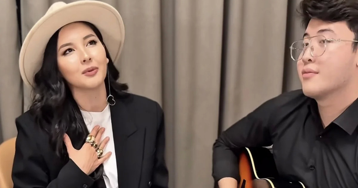 Әнші Айдана Меденованың хиджабсыз ән айтқаны желіде қызу талқыға түсті