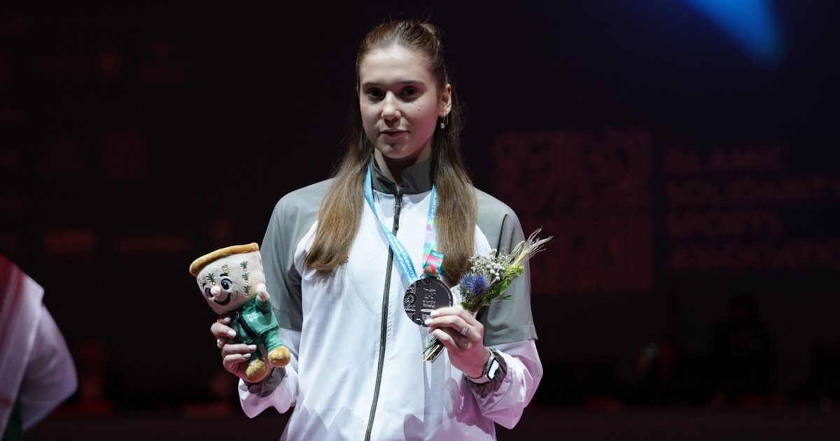Софья Актаева семсерлесуден Әлем кубогы кезеңінде күміс жүлдеге ие болды