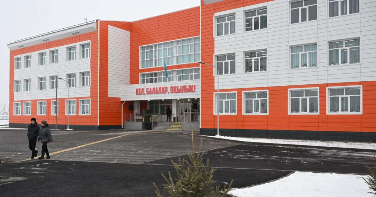 Жетісу облысында 120 орындық жаңа мектеп ашылды