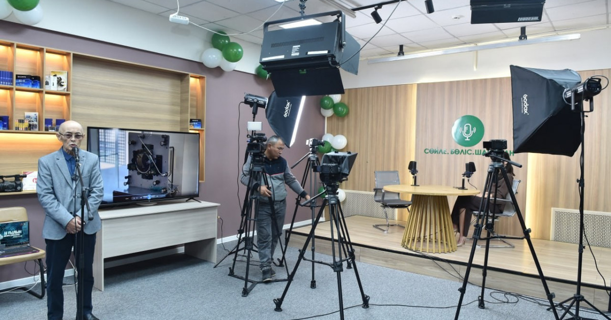 Журналистика факультетінде телестудия жаңарды