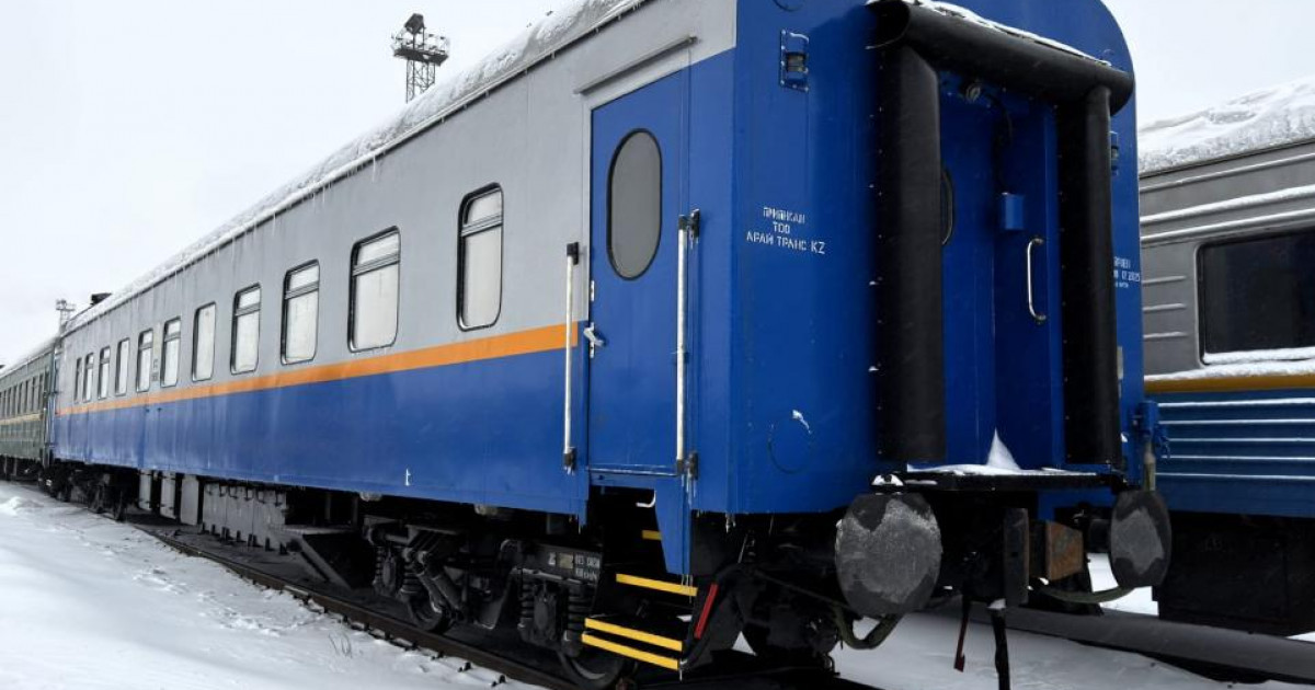 «Астана – Семей» бағытында жаңа жолаушылар вагоны пайдалануға берілді