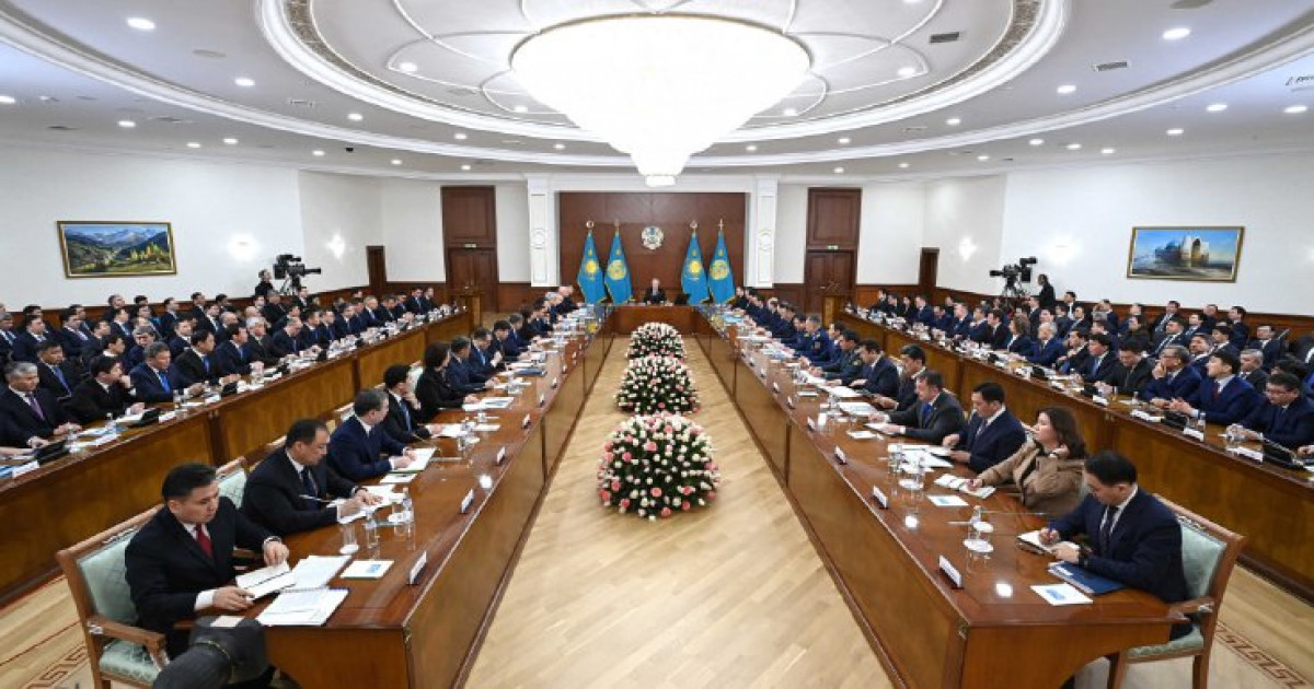 Үкіметтің кеңейтілген отырысы басталды