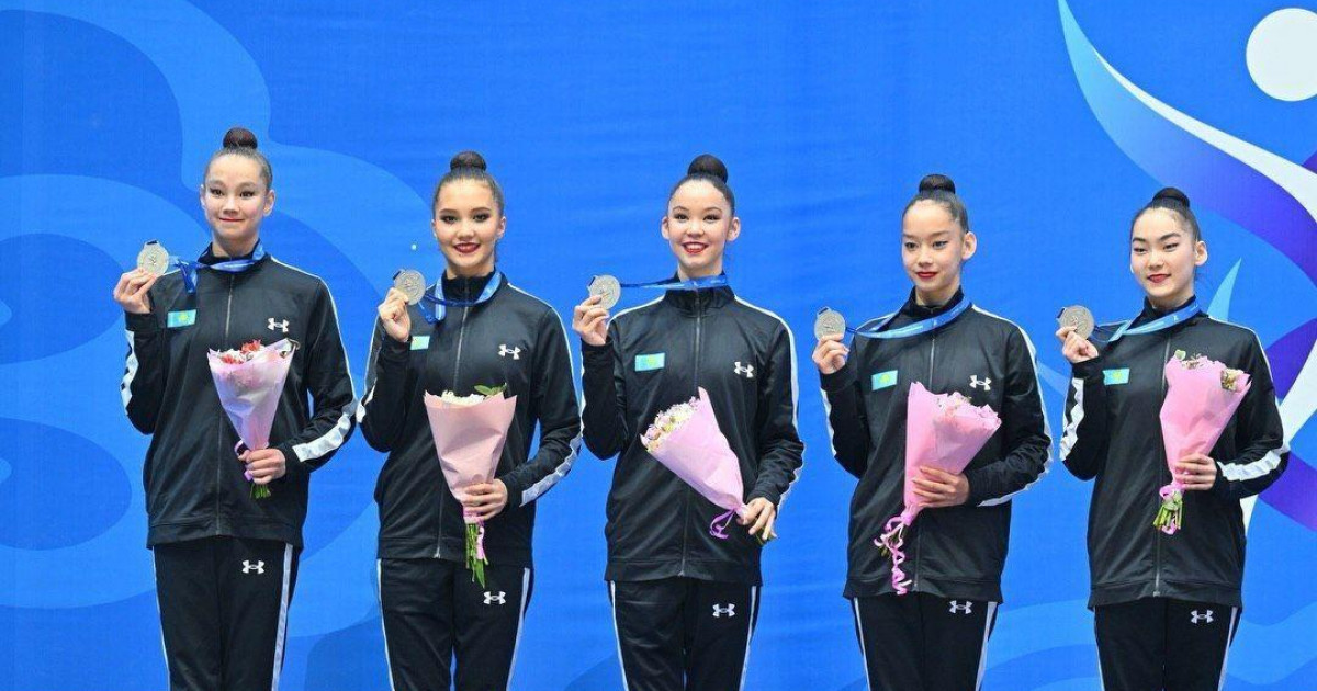 Астаналық спортшылар көркем гимнастикадан Азия чемпионатында 15 медаль жеңіп алды
