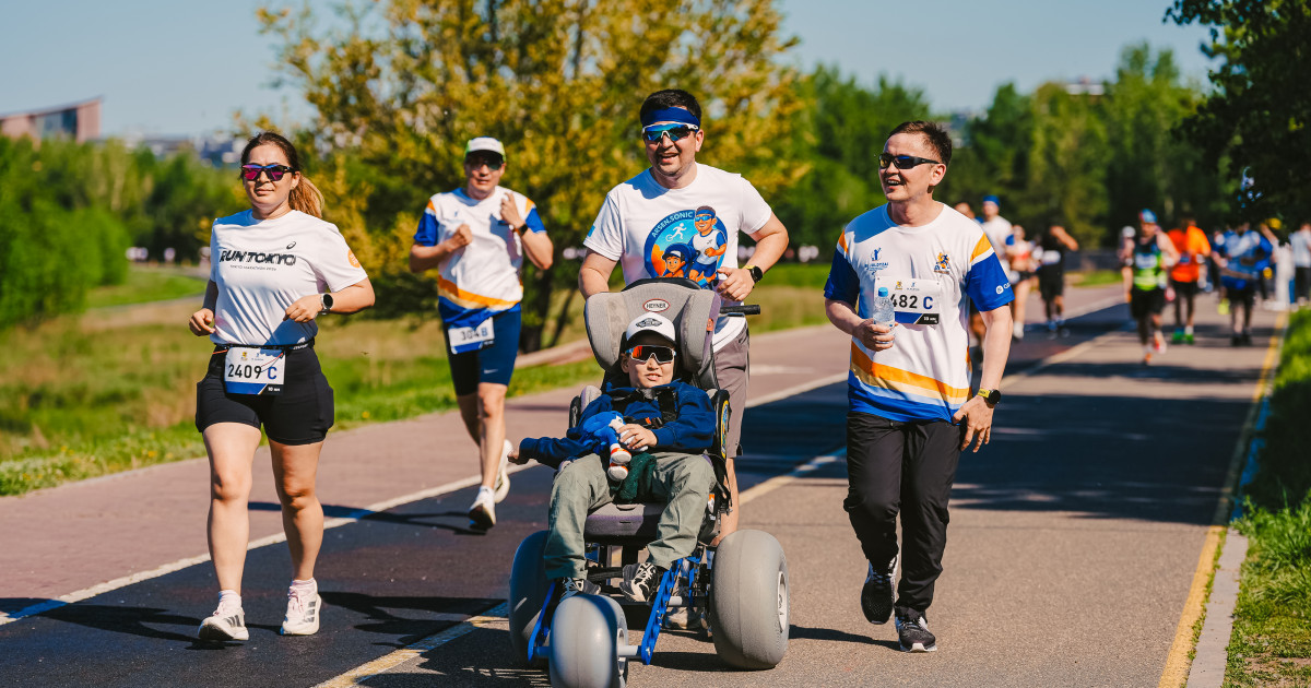 BI Marathon 2026: Астанада өткен спорттық шарада ерекше балалар үшін 45 миллион теңге жиналды