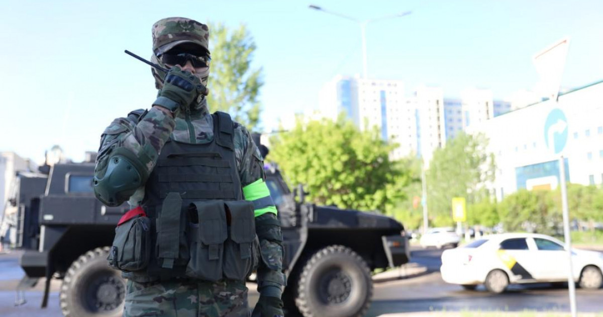 Қорғаныс министрлігі бөлімшелері жоғары деңгейдегі сапардың қауіпсіздігін қамтамасыз етіп жатыр