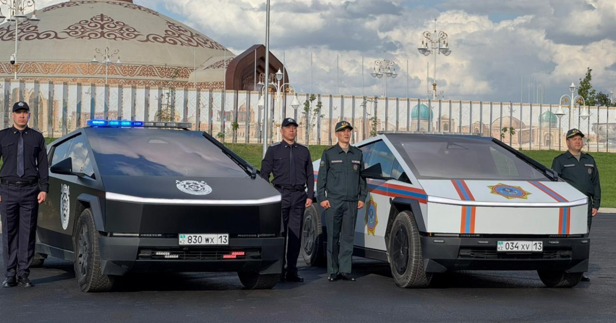 Түркістанда өтетін саммитке Tesla Cybertruck жұмылдырылды