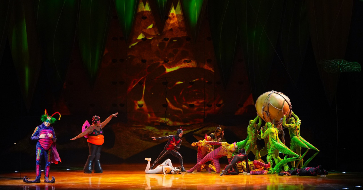 Астанада өткен  Cirque du Soleil шоуын мыңнан аса көрермен тамашалаған