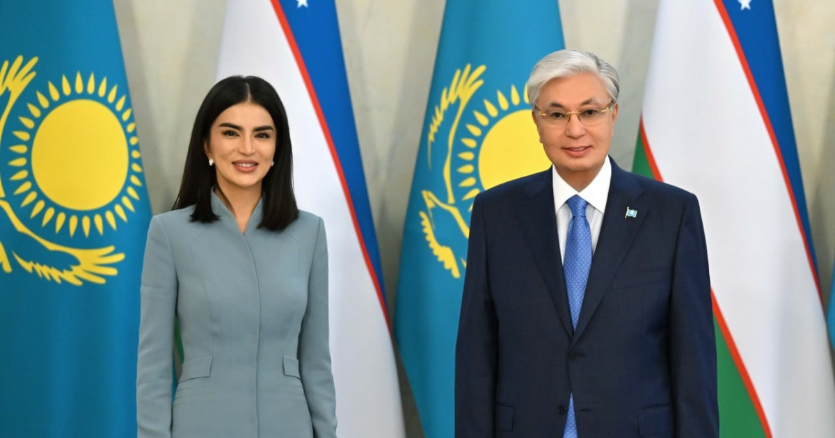 Мемлекет басшысы Өзбекстан Президенті Әкімшілігінің басшысы Саида Мирзиёеваны қабылдады