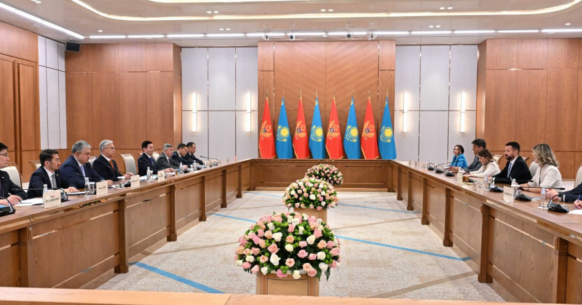 Тоқаев пен Милатович екіжақты ынтымақтастықты кеңейту мәселесін талқылады