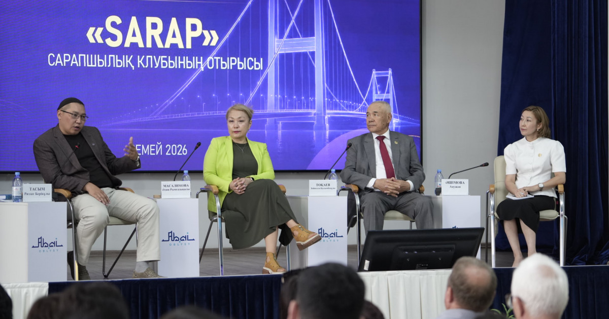 Семейде  Sarap  клубы өңірлердің сайлау алдындағы рөлін талқыға салды