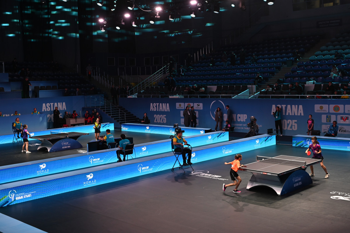 Үстел теннисінен өткен жарыстың чемпиондары анықталды