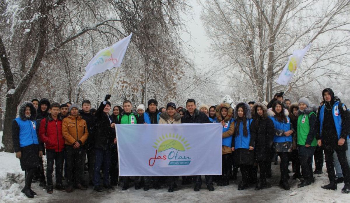 Алматылық жастар #BizBirgemiz челленджіне қосылды