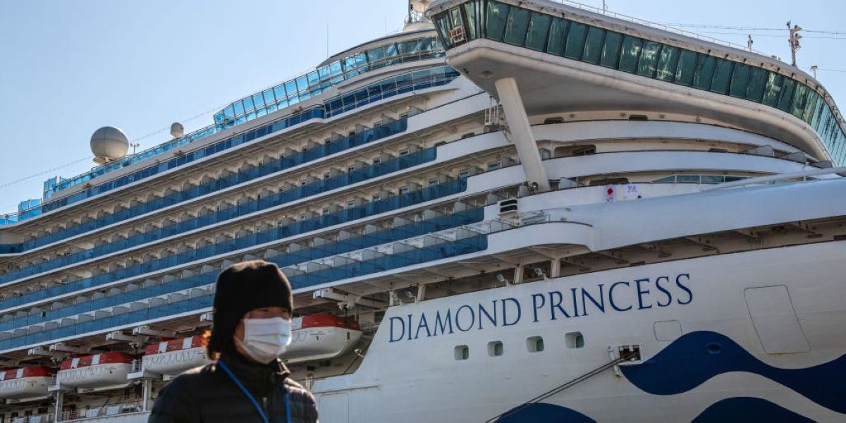 Diamond Princess лайнерінің 2 жолаушысы коронавирустан көз жұмды